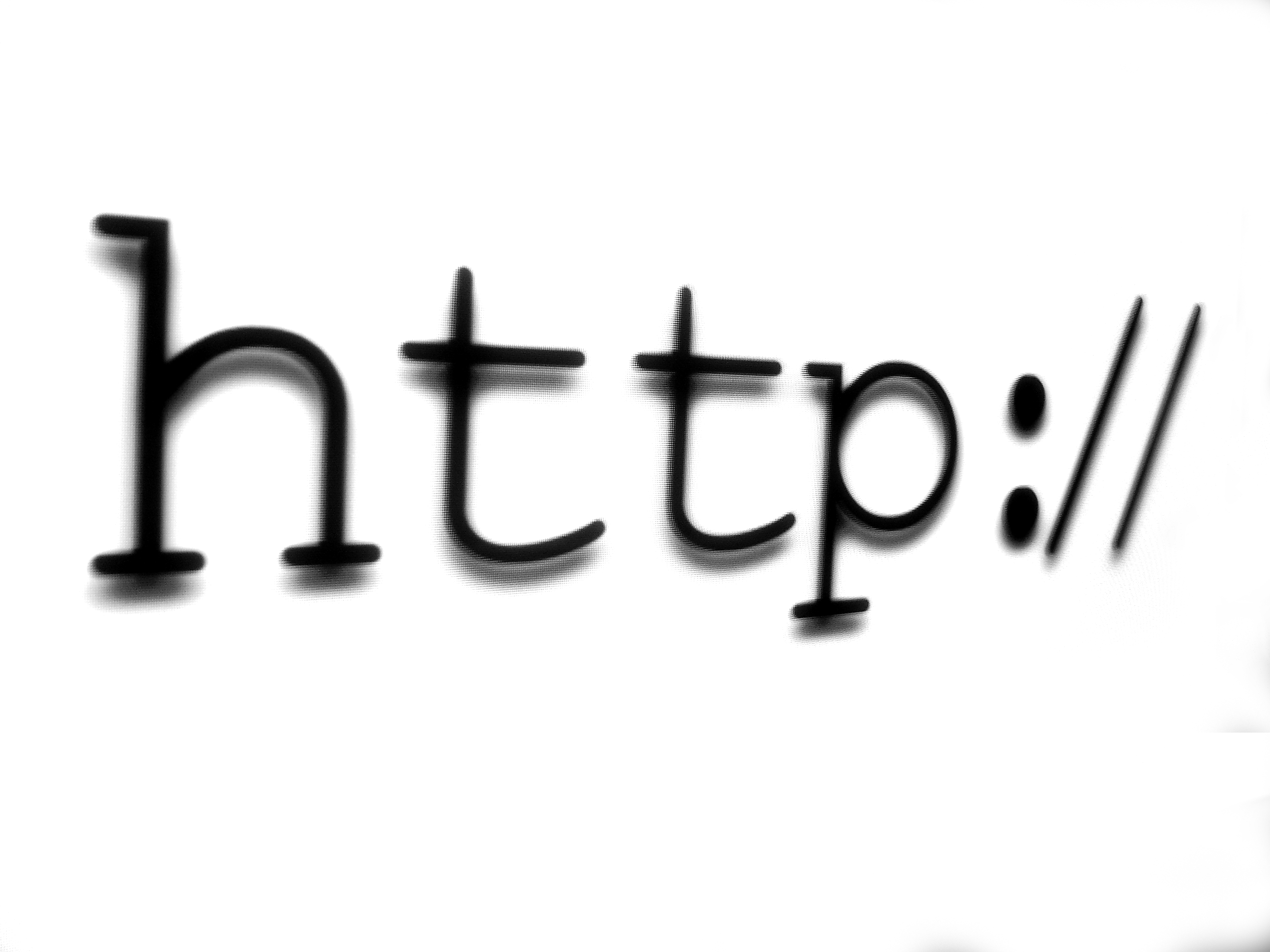 Does anybody even fill out "http://" anymore, besides my grandmother? Didn't think so.