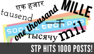 Social Tech Pop hits 1000 posts!