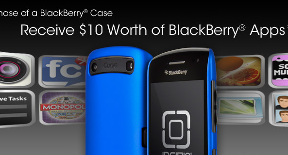 Incipio Offers $10 Mobile App Card With Purchase of BlackBerry Smartphone Cases