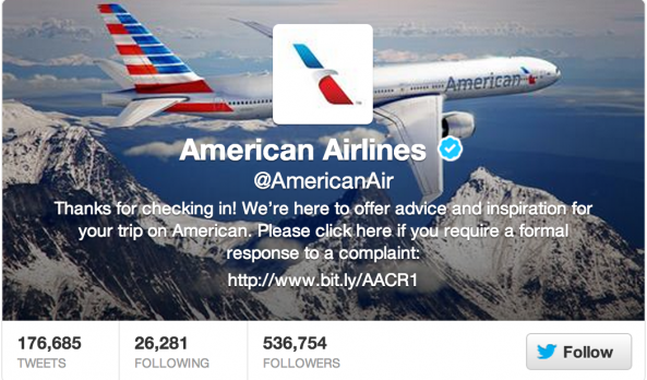 American Airlines Twitter Apology Spree